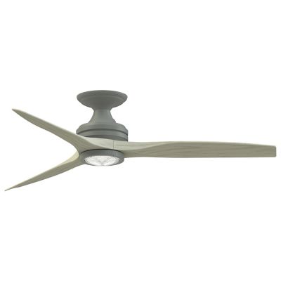 Spitfire DC Custom Smart Flushmount Indoor/Outdoor LED Ceiling Fan