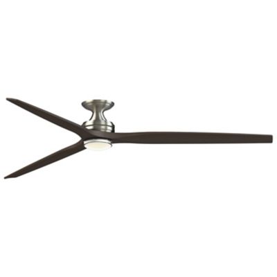 Spitfire DC Custom Smart Flushmount Indoor/Outdoor LED Ceiling Fan