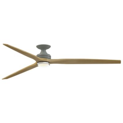 Spitfire DC Custom Smart Flushmount Indoor/Outdoor LED Ceiling Fan