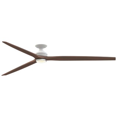 Spitfire DC Custom Smart Flushmount Indoor/Outdoor LED Ceiling Fan