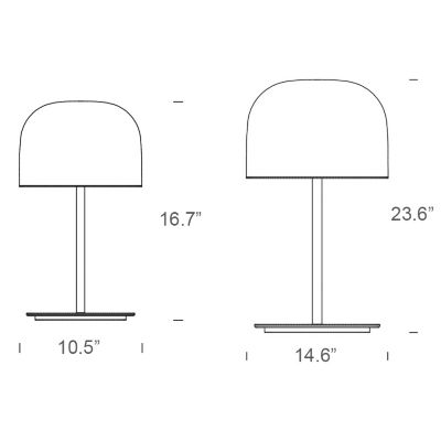 Equatore LED Table Lamp by FontanaArte at