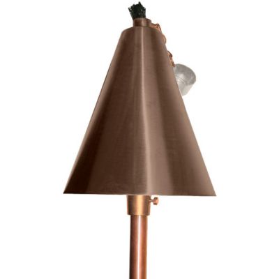 Large Tiki Torch and Light