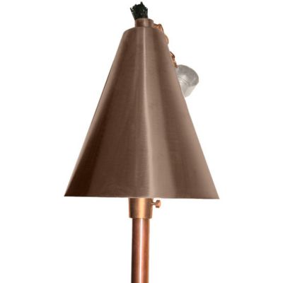 Large Tiki Torch and Light