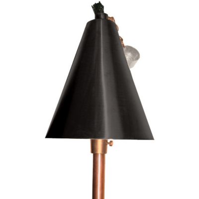 Large Tiki Torch and Light
