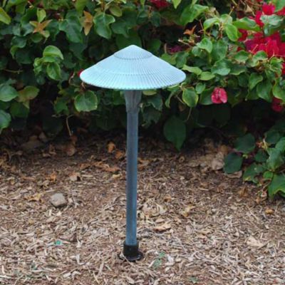 Small Aluminum Tiki Hat Area Light