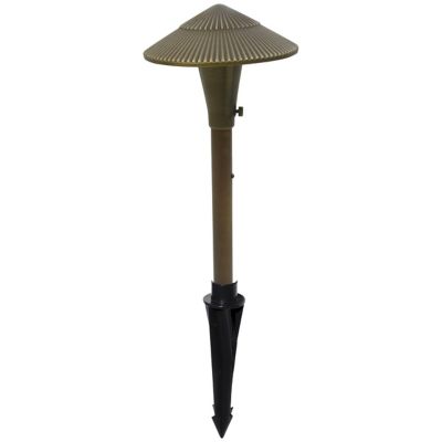 Small Brass Tiki Area Light