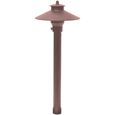 Adjustable Hub Aluminum China Hat Area Light