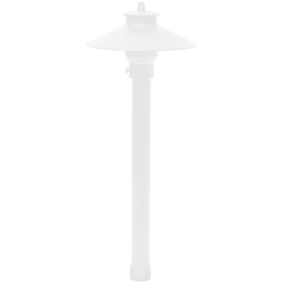 Adjustable Hub Aluminum China Hat Area Light