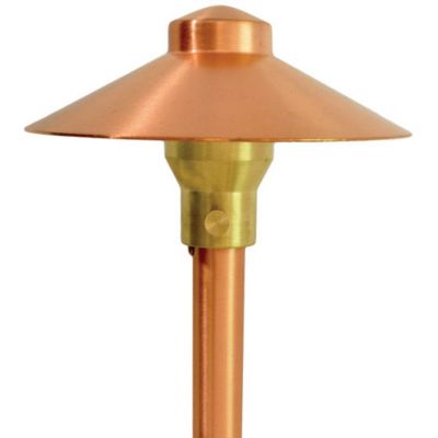 Adjustable Hub Copper China Hat Area Light