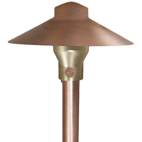 Adjustable Hub Copper China Hat Area Light