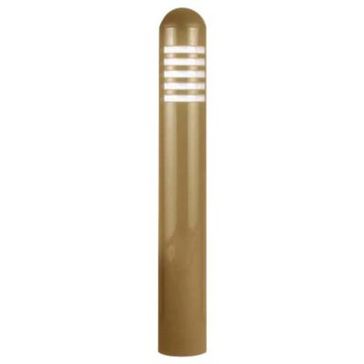 Brass Flat Panel LED Bollard Path Light