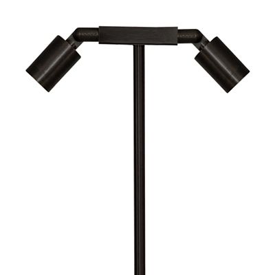 Brass Two Head Path Light