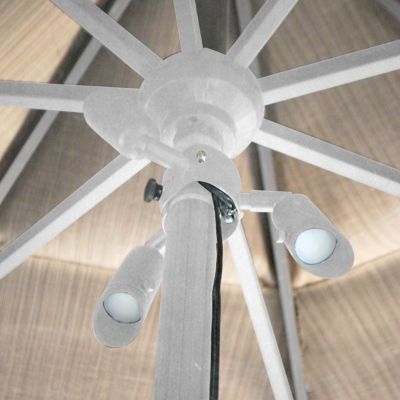 Aluminum Umbrella Lights