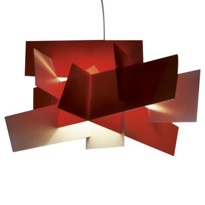 Big Bang Chandelier (Red|177 Inch|35.5 in|Halogen)-OPEN BOX