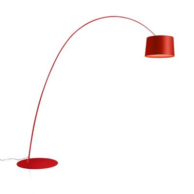 Red standing deals lamp