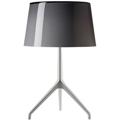 Lumiere XXL Table Lamp (Grey|Aluminum|Large) - OPEN BOX