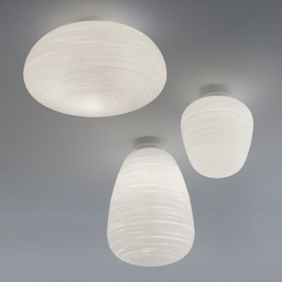 Shown in lit with Rituals 1 and 3 Flushmounts (sold separately)