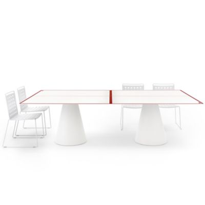 GRASSHOPPER OUTDOOR Rectangular Ping pong table By FAS Pendezza