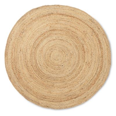 Eternal Round Jute Rug