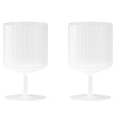 Ripple Wine Glasses, Set of 2