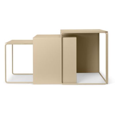 Cluster Side Tables, Set of 3