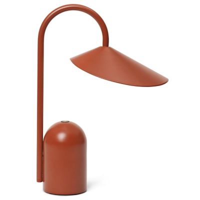 Arum Rechargeable LED Table Lamp (Oxide Red) - OPEN BOX