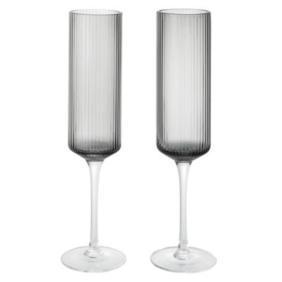 Ripple Champagne Flute, Set of 2
