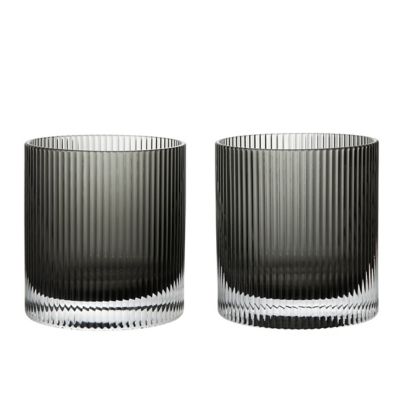 Ripple Tumbler Glasses, Set of 2