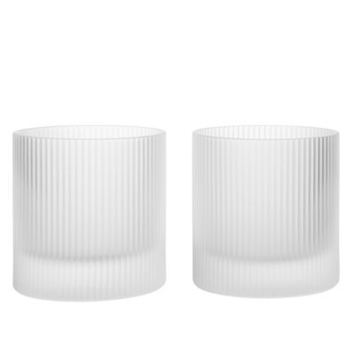 Ripple Tumbler Glasses, Set of 2