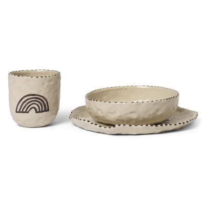 Naive 3-Piece Dinnerware Set