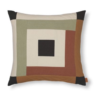 Border Patchwork Cushion