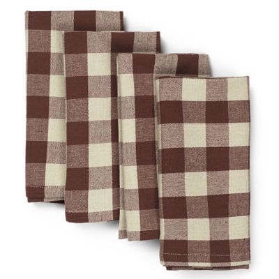 Bothy Check Napkins, Set of 4