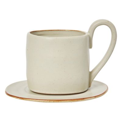 Flow Mug with Saucer