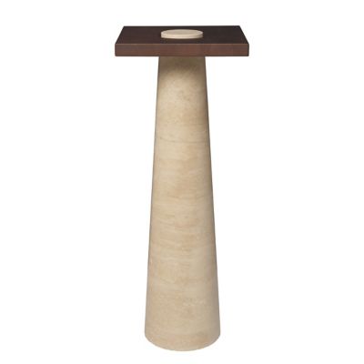 Grova Pedestal Side Table
