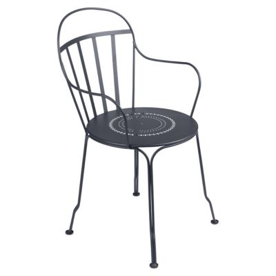Louvre Stacking Arm Chair Set of 2