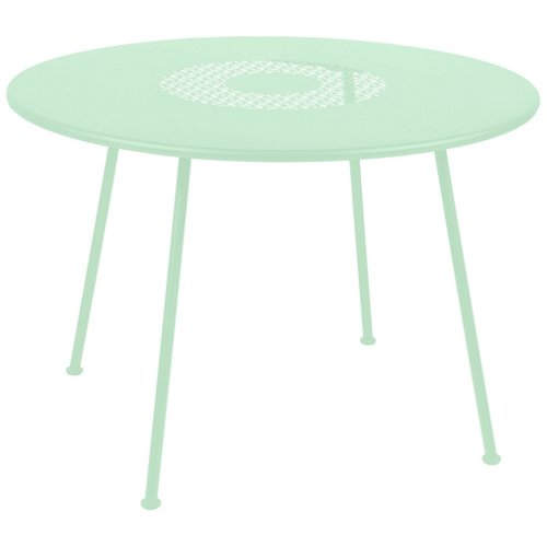 Lorette Round Perforated Table