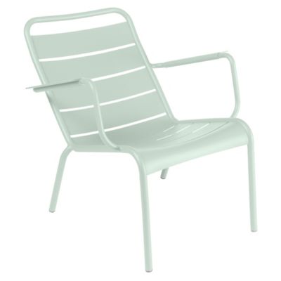 Luxembourg Steel Low Armchair