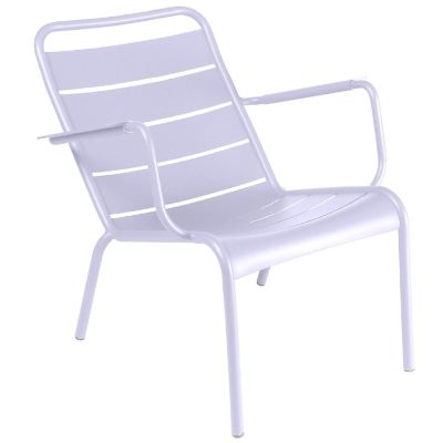 Luxembourg Steel Low Armchair