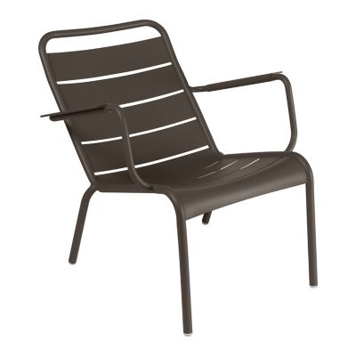 Luxembourg Steel Low Armchair