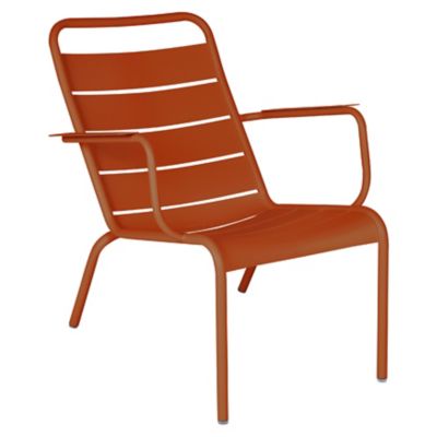 Luxembourg Steel Low Armchair