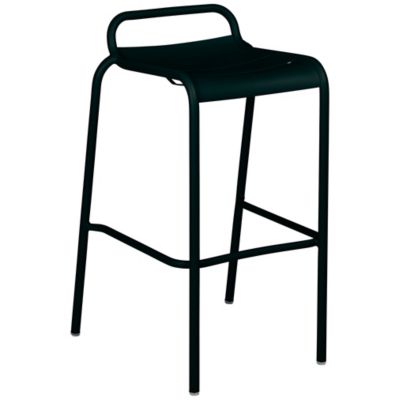 Luxembourg Barstool with Low Back, Set of 2