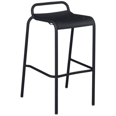 Luxembourg Barstool with Low Back, Set of 2