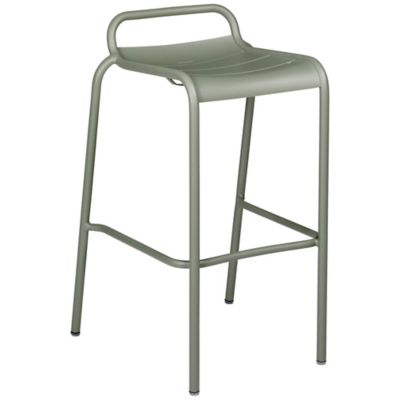 Luxembourg Barstool with Low Back, Set of 2