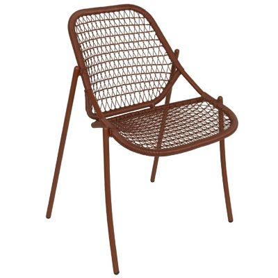 Sixties Outdoor Stackable Chair - Set of 2