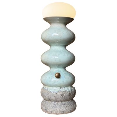Wave Form Slumped Table Lamp