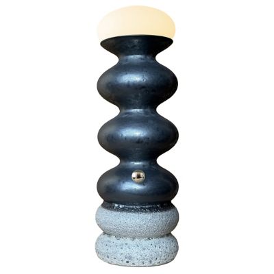 Wave Form Slumped Table Lamp