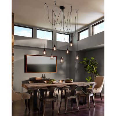 Light Multi-Port Canopy with Swag Hooks