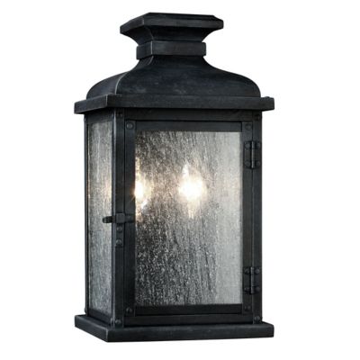 Pediment Outdoor Wall Sconce