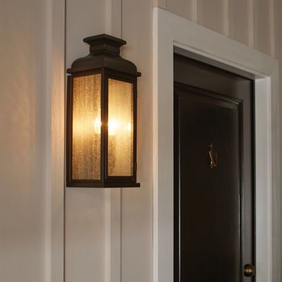 Pediment Outdoor Wall Sconce