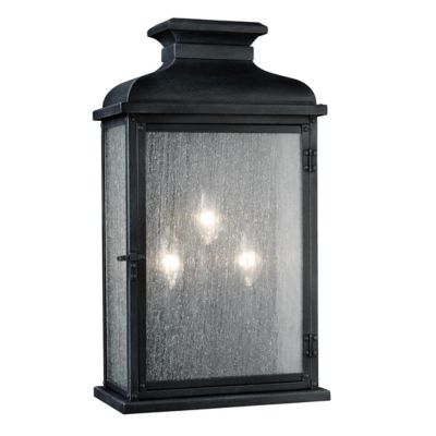 Pediment Outdoor Wall Sconce